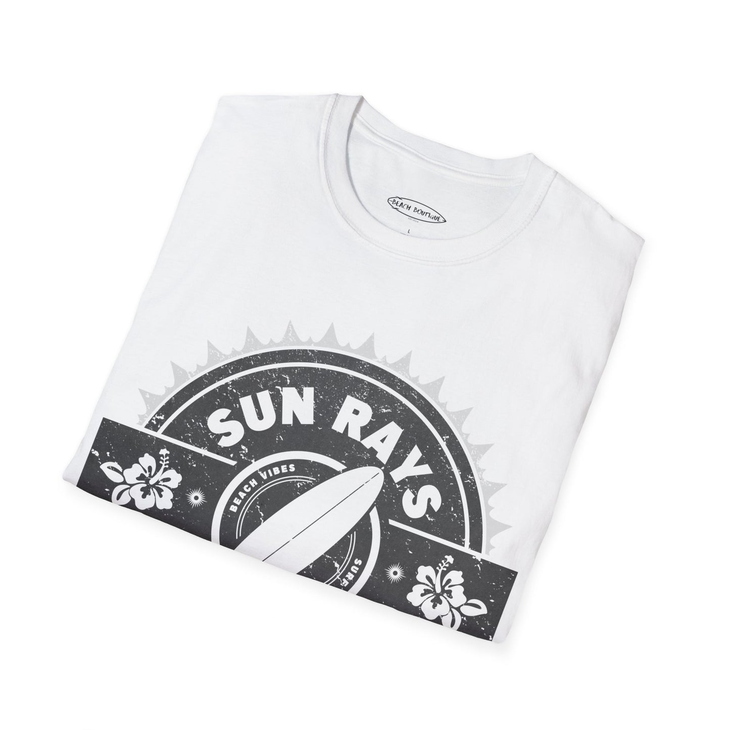 Sun Rays & Surf Days Print Unisex T-Shirt