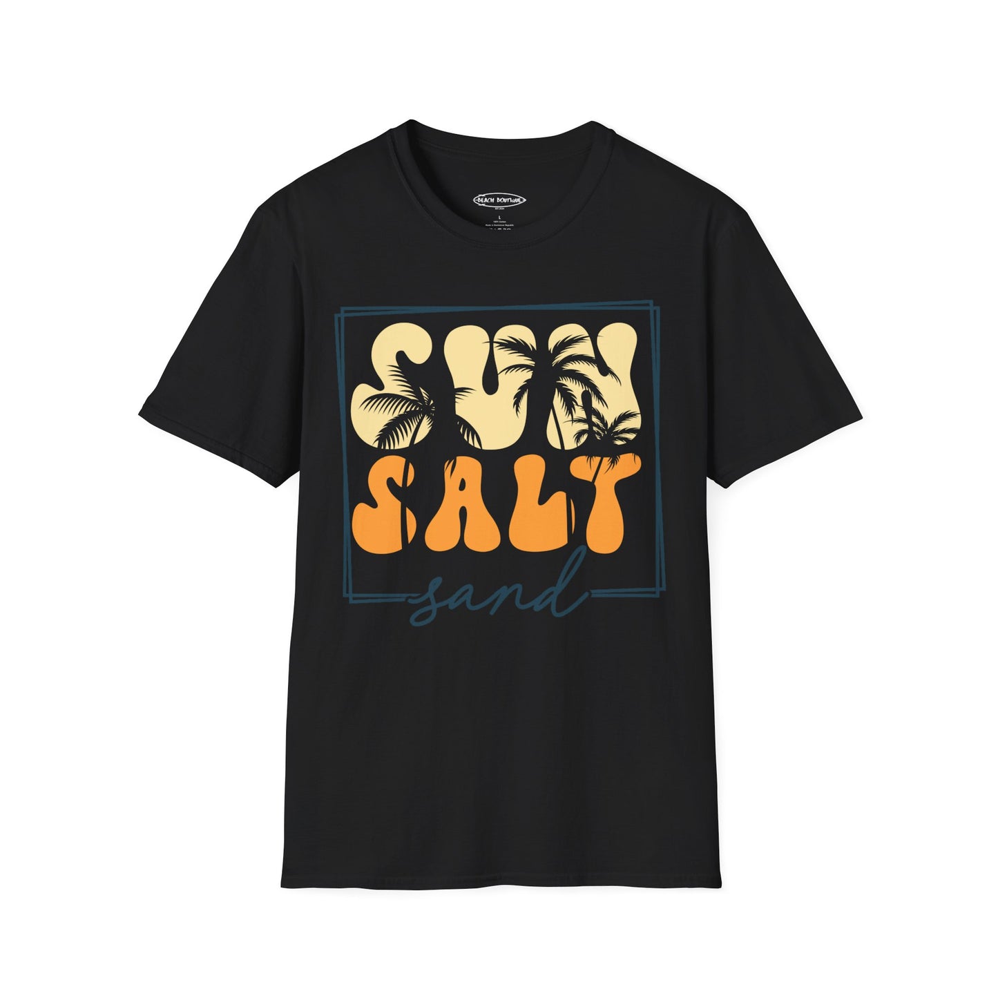 Sun, Salt, Sand Print Unisex T-Shirt