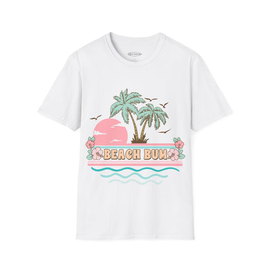 Beach Bum Print Unisex T-Shirt