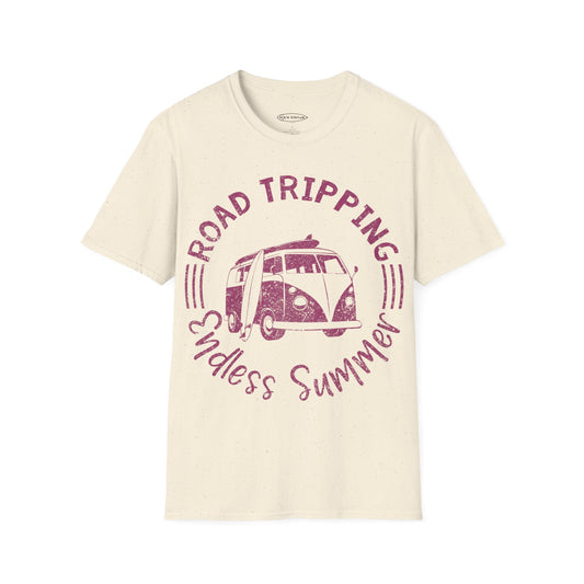 Road Tripping Print Unisex T-Shirt