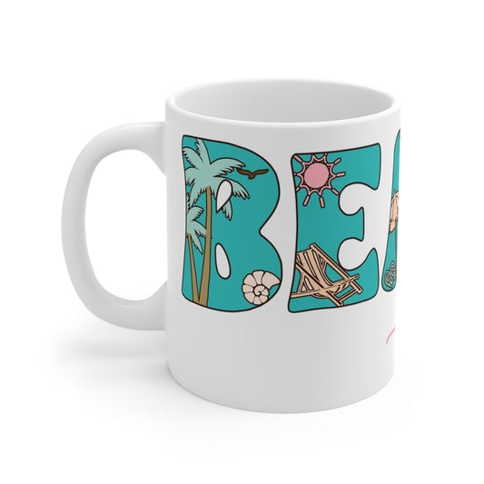 Beach Life Mug 11oz